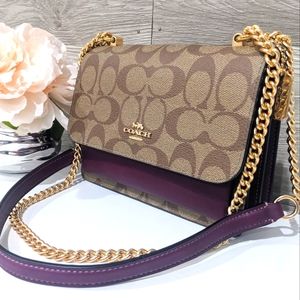 Coach Mini Klare Crossbody In Signature Canvas
